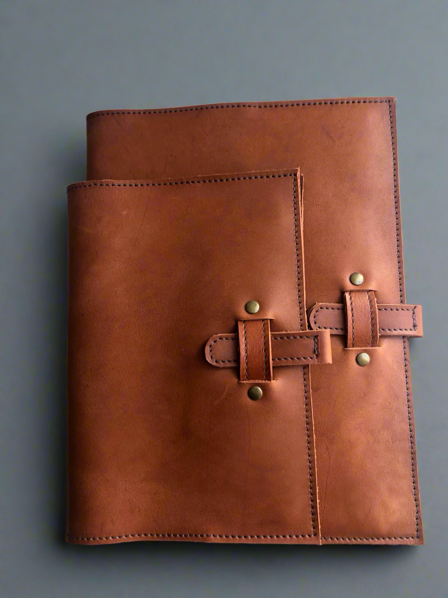 A4 Leather Journal Cover