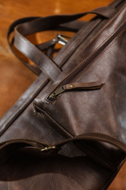 Leather Hunting Rifle Bag