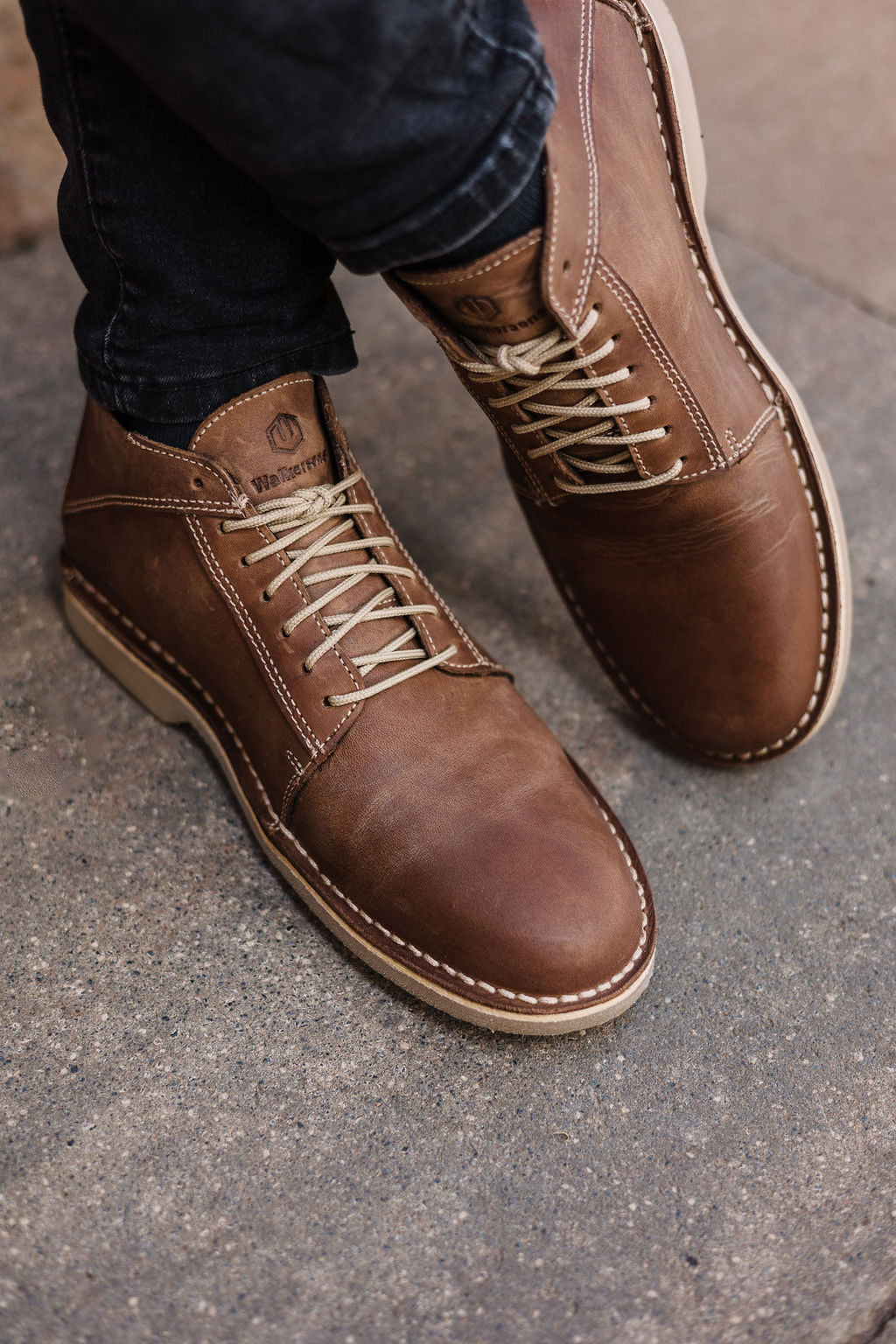 Men's Leather Vellie - Walkersons