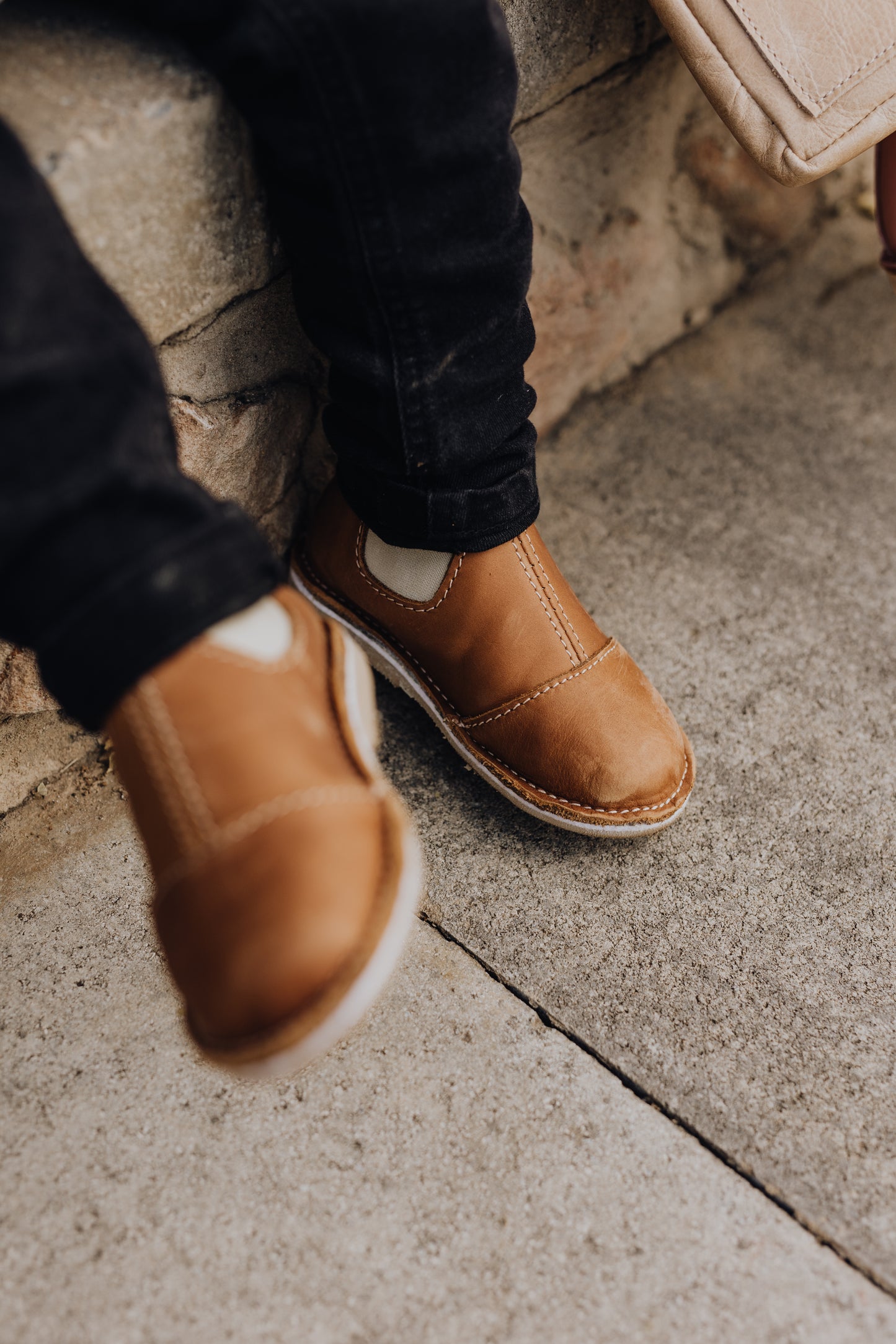 Knap trap Elasticated Vellies Kids