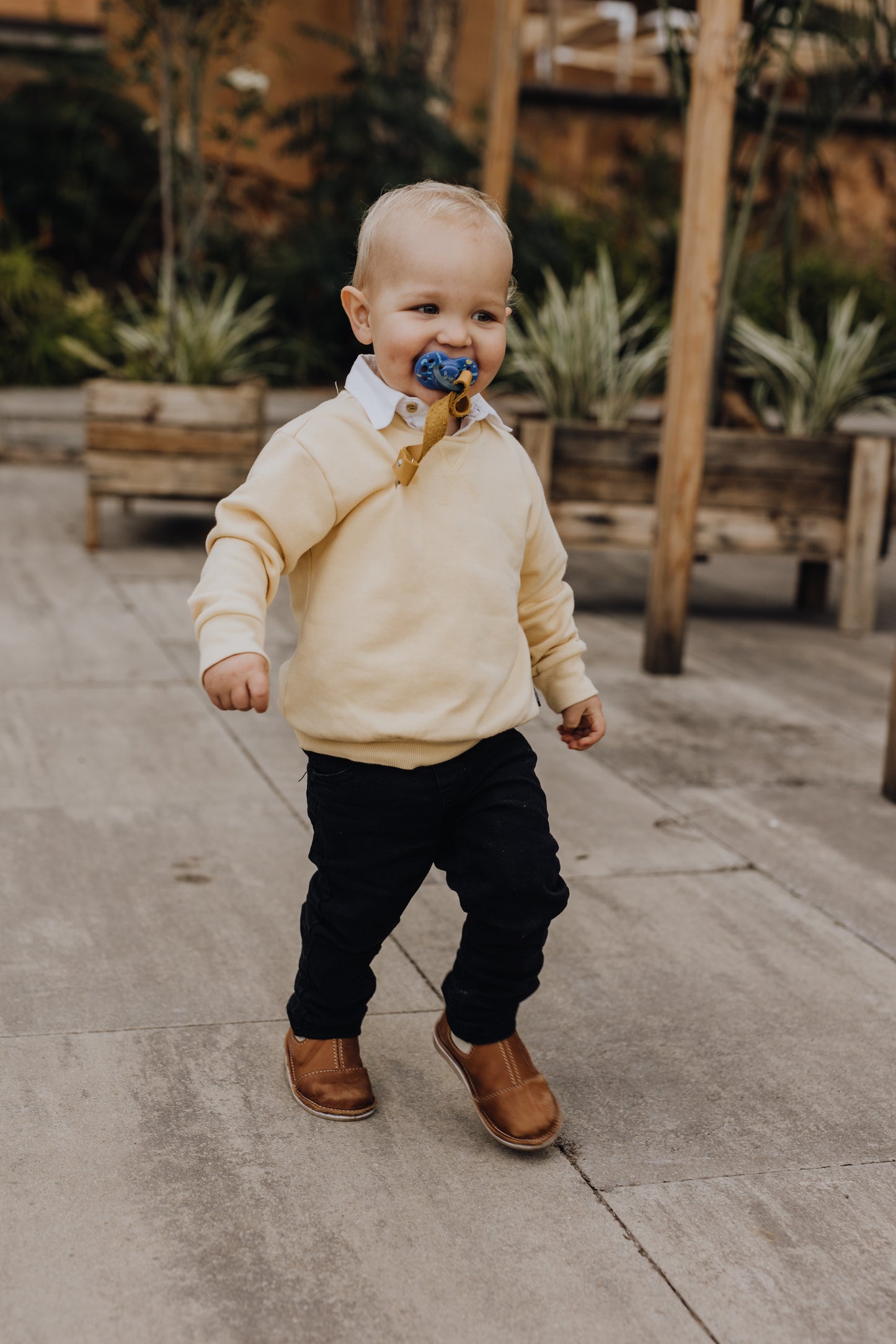 Knap trap Elasticated Vellies Kids