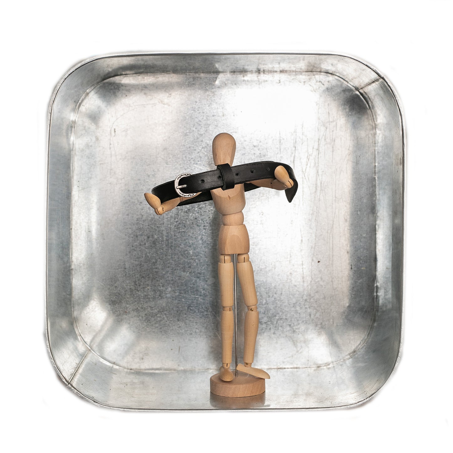 Brides Leather Garter Plain