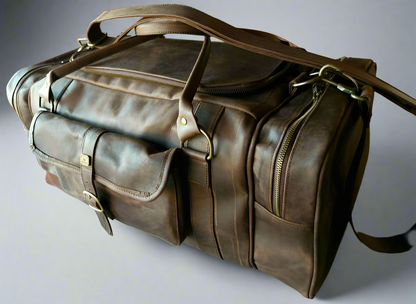 The Explorer Leather Duffel Bag