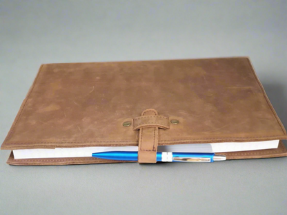 A4 Leather Journal Cover