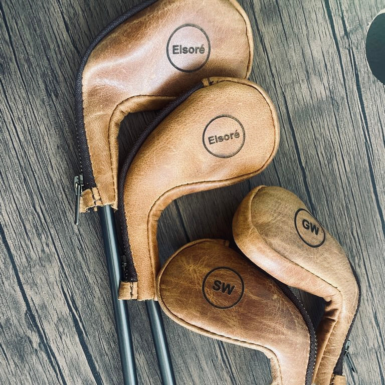 Genuine Leather Golf Club Cover | Knap Sak – KNAP SAK (PTY)Ltd