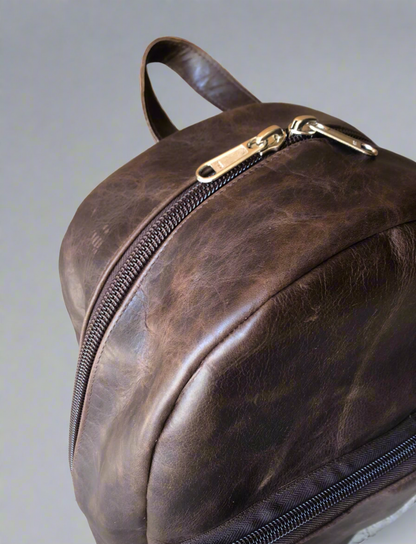 Leather Backpack Large