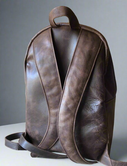 Leather Backpack Large