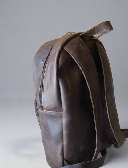 Leather Backpack Large