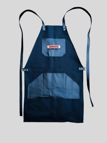 Leather and Canvas Apron