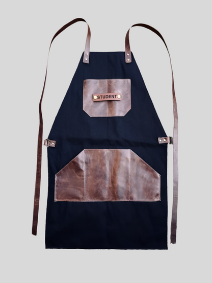 Leather and Canvas Apron