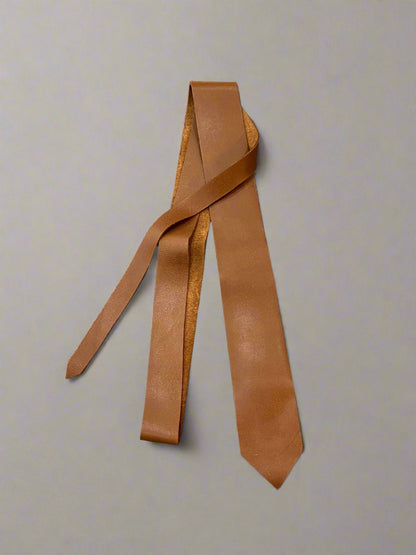 Leather tie Men