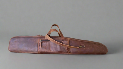 Leather Hunting Rifle Bag