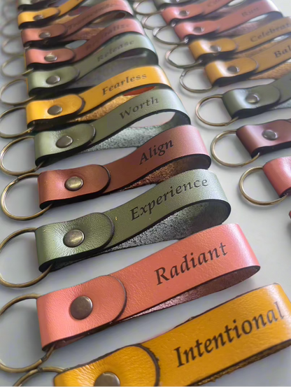 Leather Keyring