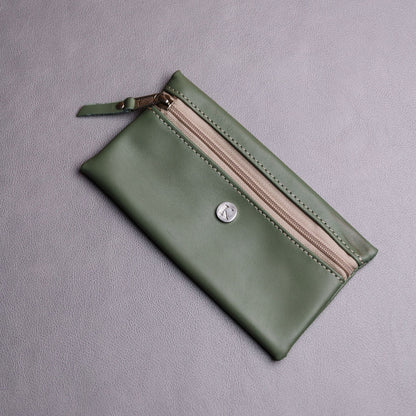 Small LEATHER Pencil bag