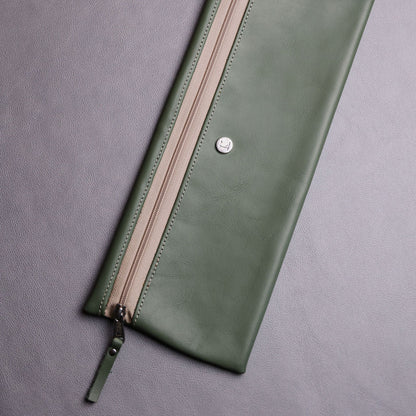 Large Leather Pencil bag