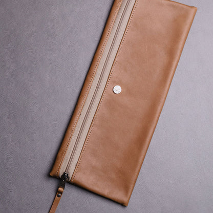 Large Leather Pencil bag