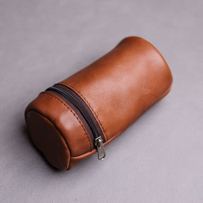 Leather Camp Glass Holder 330ml