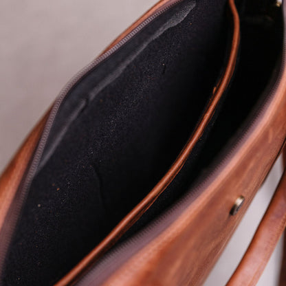 Leather Mackbook Laptop bag 13-Inch