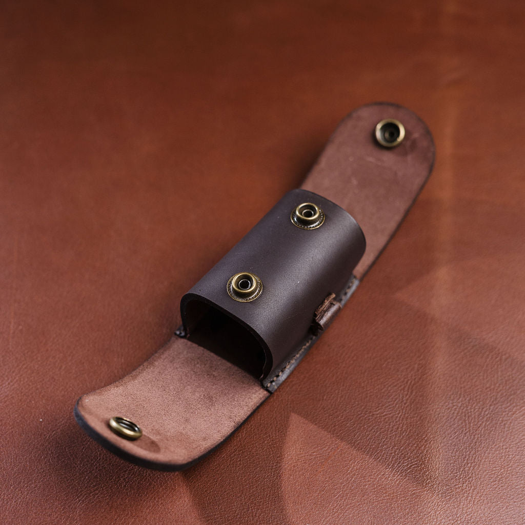 Leather Golf Ball Holder | Premium Golf Accessory | Knap Sak