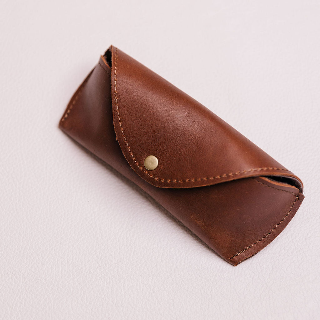 Leather Glasses Case – Full Grain Eyewear Holder | Knap Sak – KNAP Leather Glasses Case – Full Grain Eyewear Holder | Knap Sak – KNAP