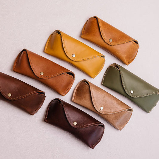 Leather Glasses case
