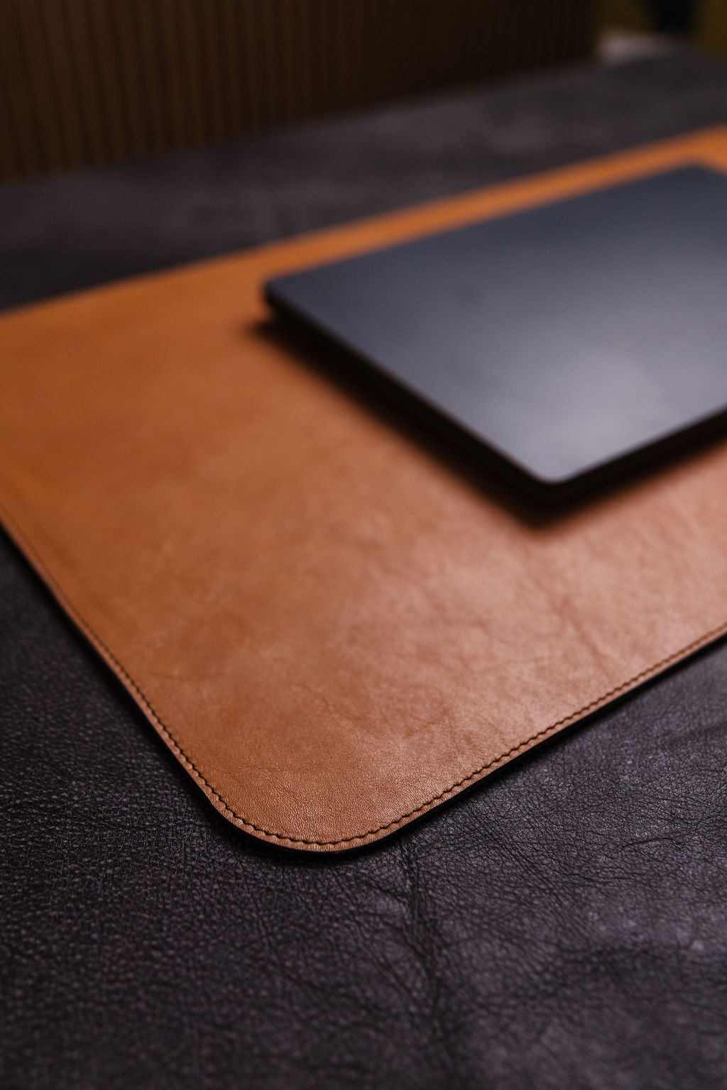 Leather Deskpad – Premium Mouse & Keyboard Mat | Handmade Office