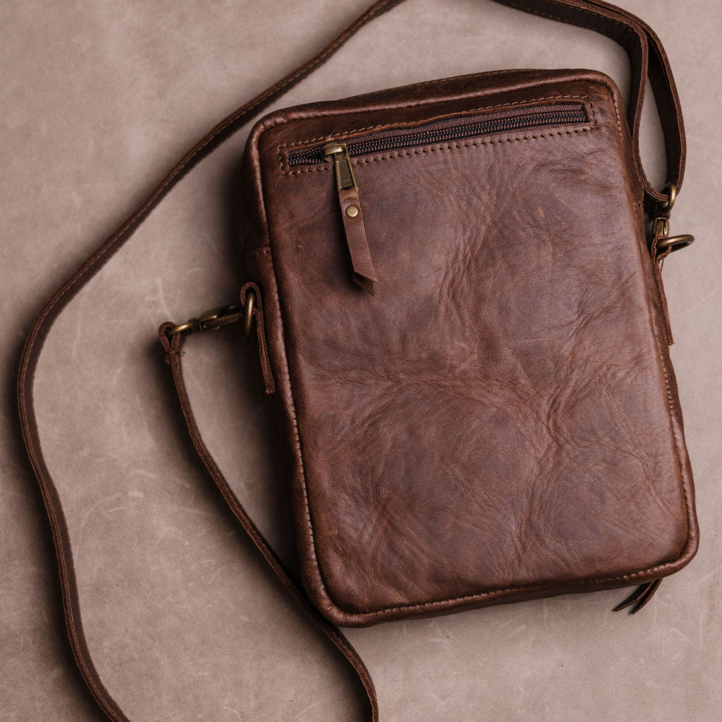Richie Leather Man Bag
