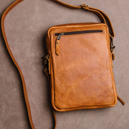 Richie Leather Man Bag