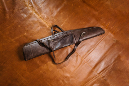 Leather Hunting Rifle Bag
