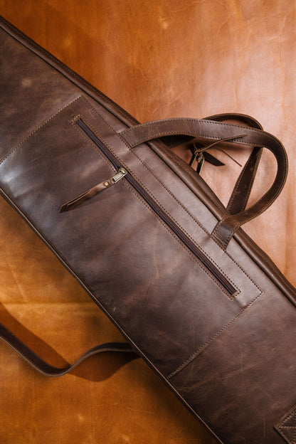 Leather Hunting Rifle Bag