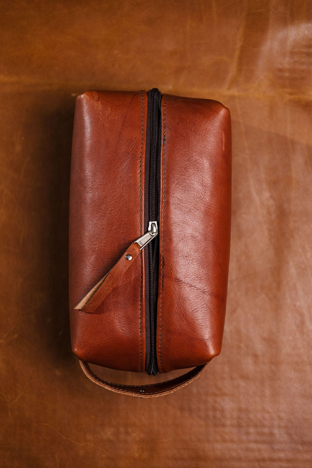 Leather Toiletry Bag