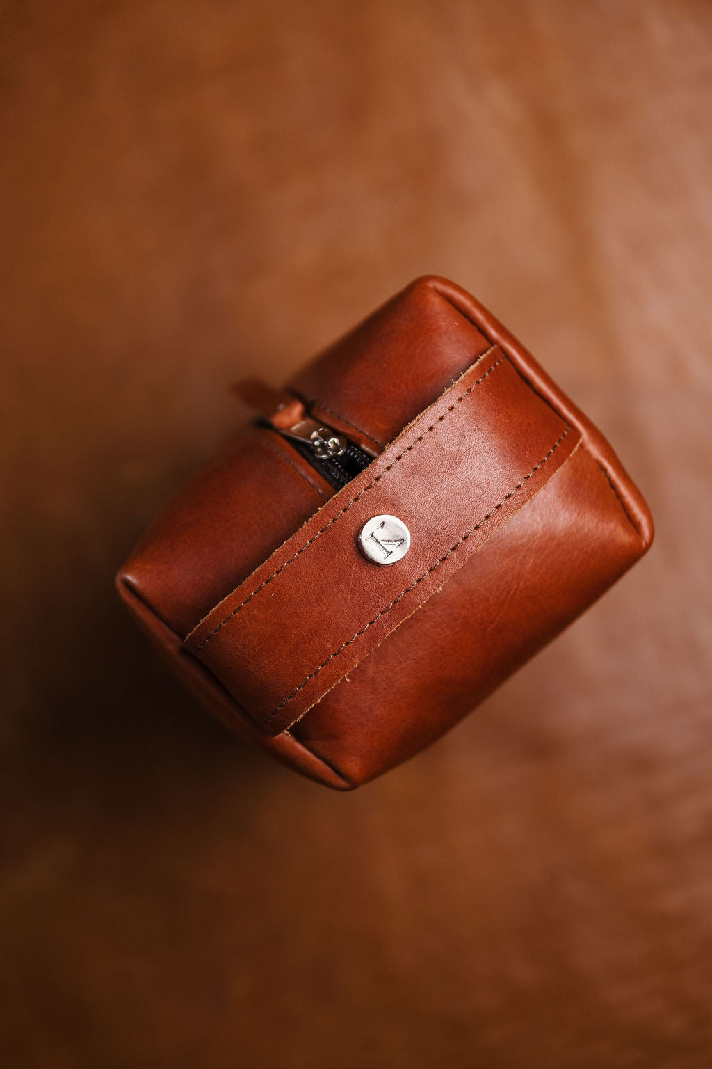 Leather Toiletry Bag