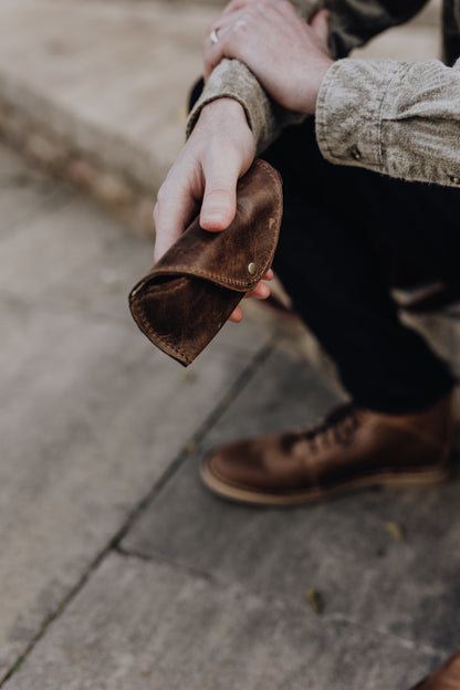 Leather Glasses case