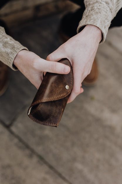 Leather Glasses case