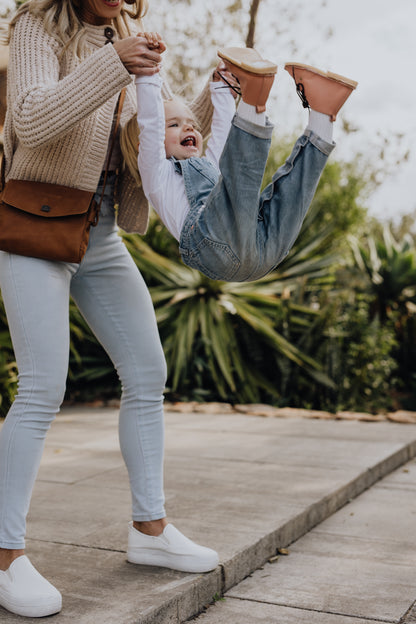 Knap trap Lace-up Vellies Kids