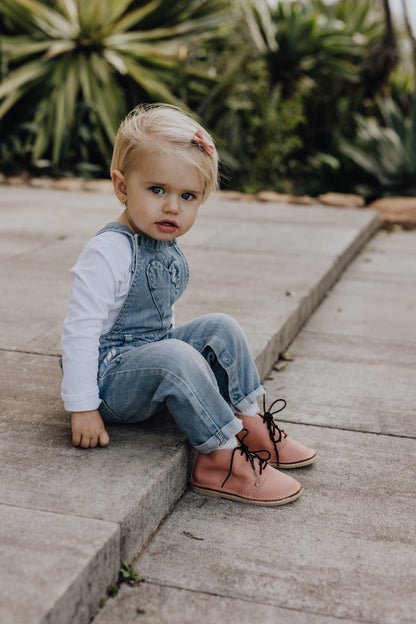 Knap trap Lace-up Vellies Kids