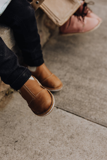 Knap trap Elasticated Vellies Kids