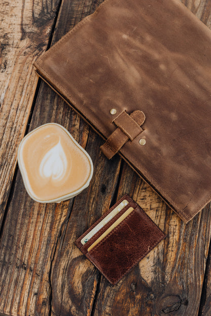 A4 Leather Journal Cover