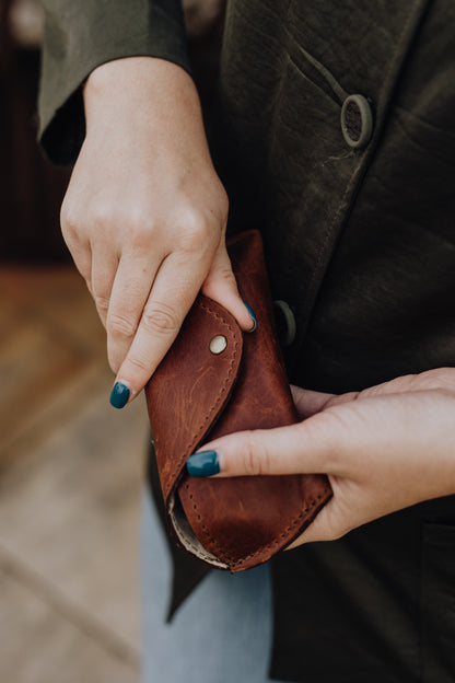 Leather Glasses case