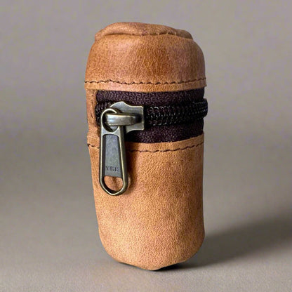 6 Shot glasses with leather holder