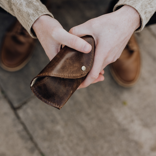 Leather Glasses case