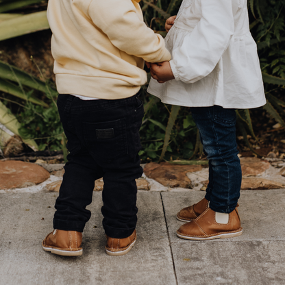 Knap trap Elasticated Vellies Kids