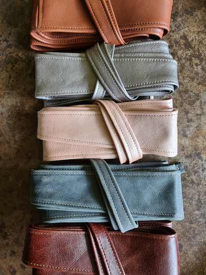 Wrap around belt