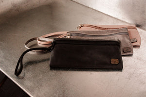 Small LEATHER Pencil bag