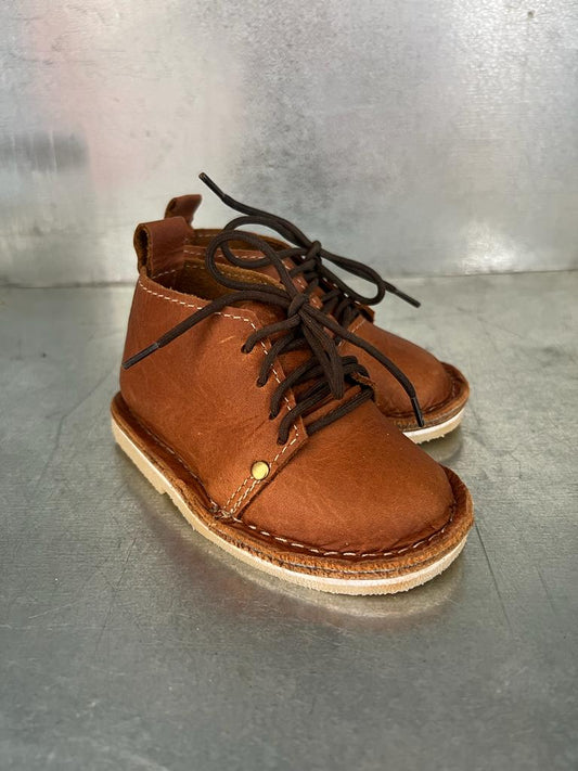 Knap trap Lace-up Vellies - kids