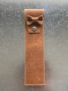 Leather PEN HOLDER sleeve