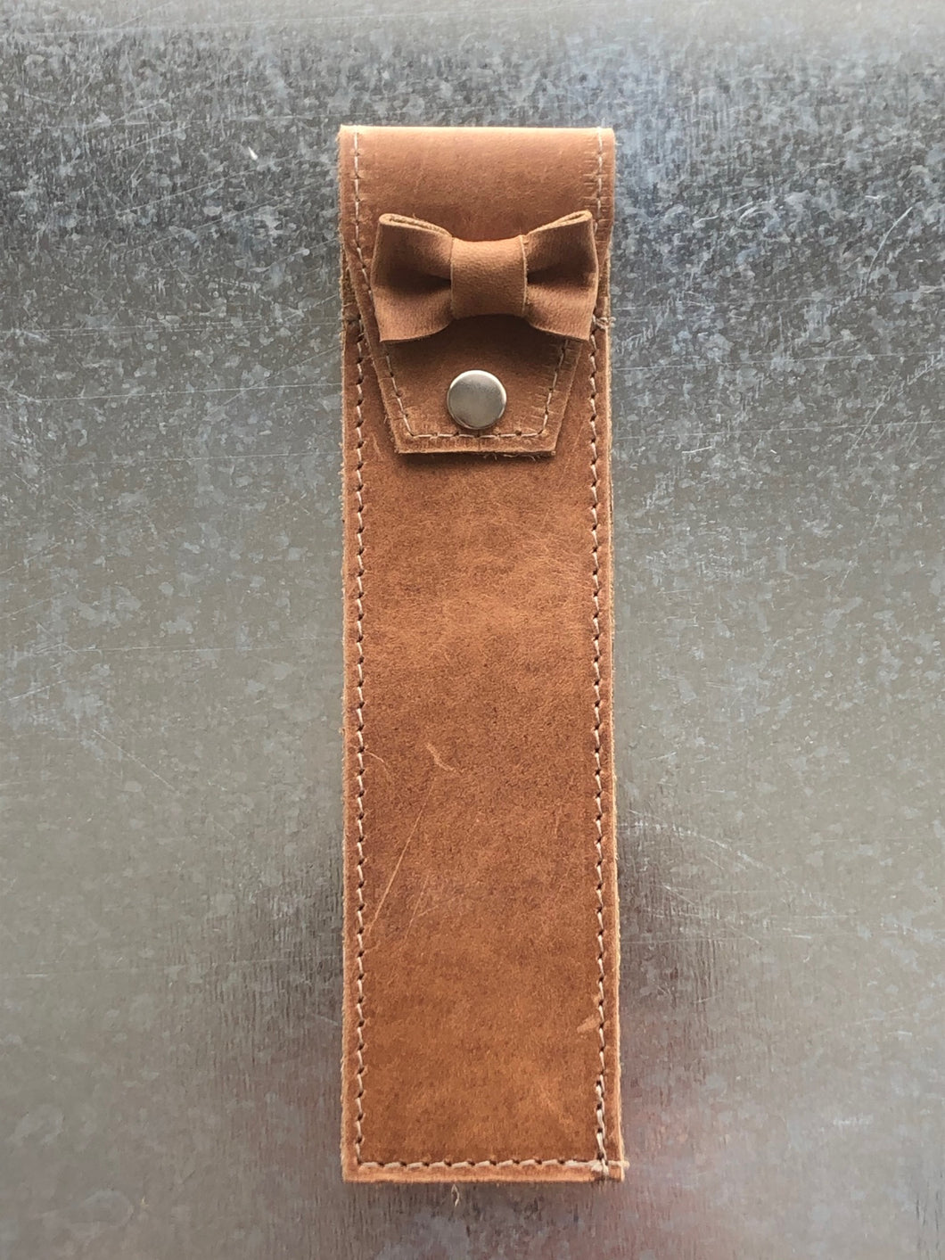 Leather PEN HOLDER sleeve